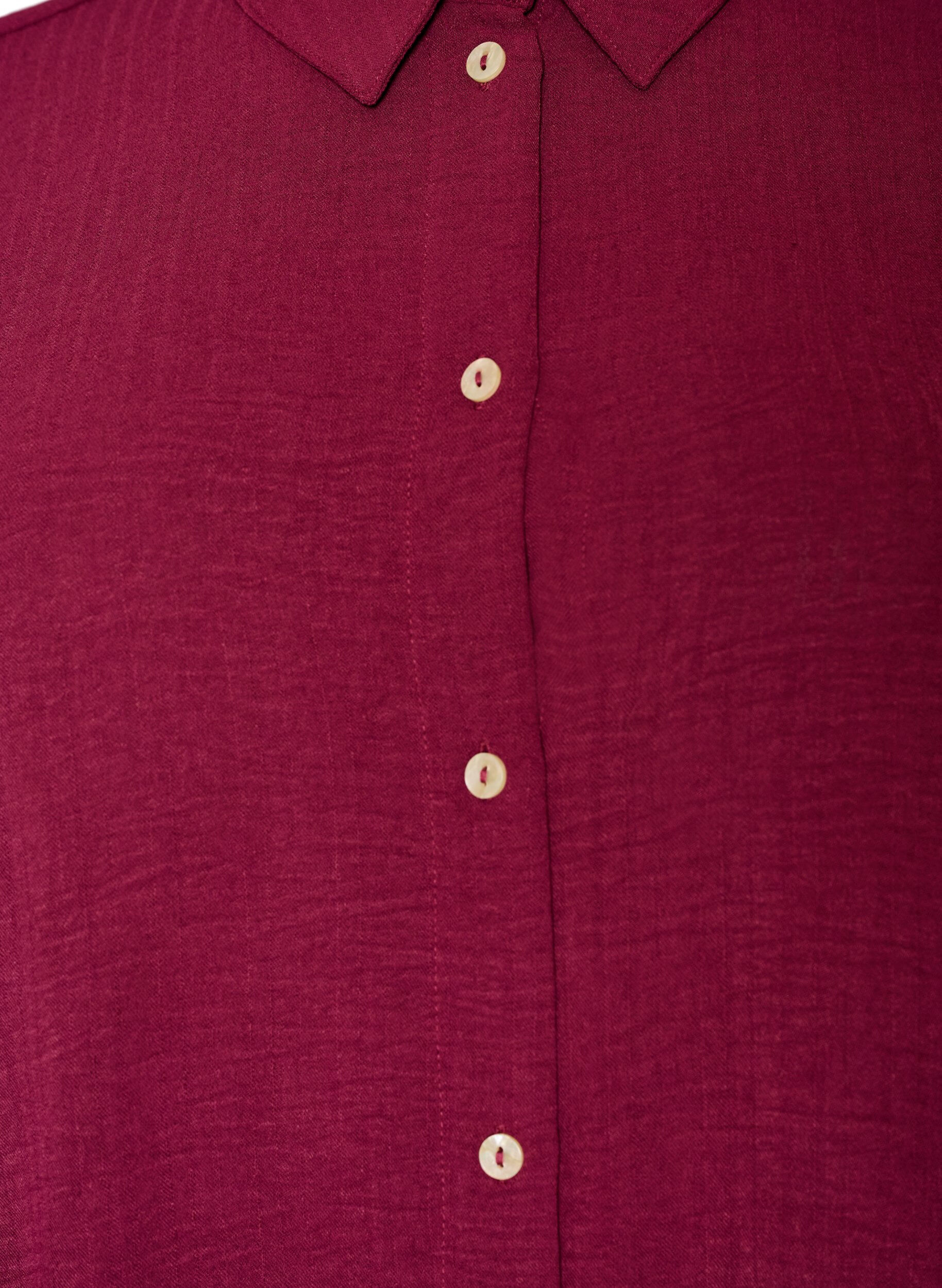 ZizzifashionLong shirt with a light texture, Red, Packshot image number 2