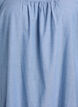 Midi dress in cotton with ruffle details, Light Blue, Packshot image number 2