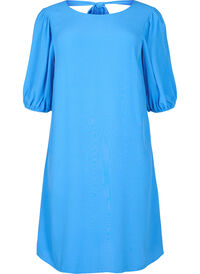 Viscose dress with back detail