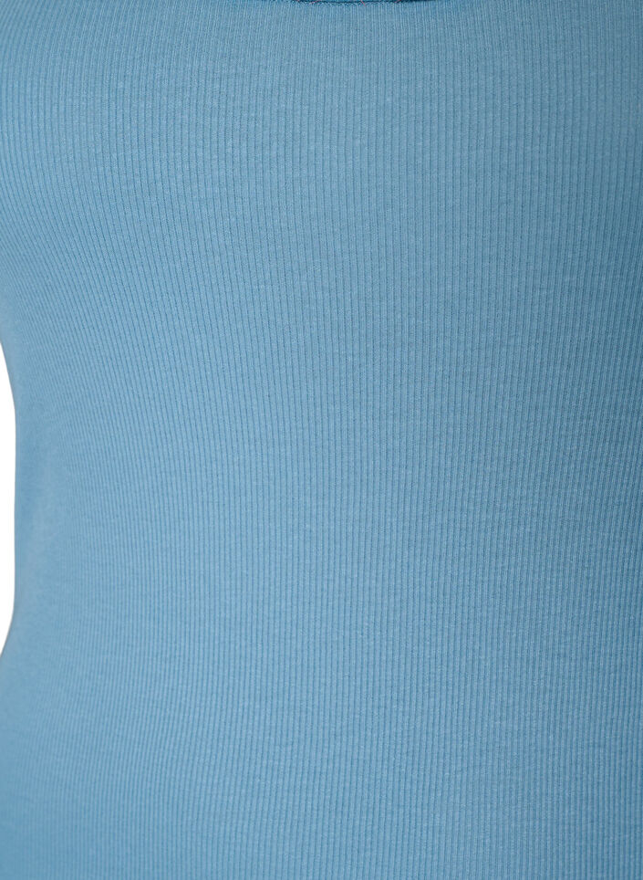 Top with lace trim, Blue, Packshot image number 2