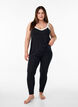 Ankle-length leggings in viscose, Black, Model image number 0