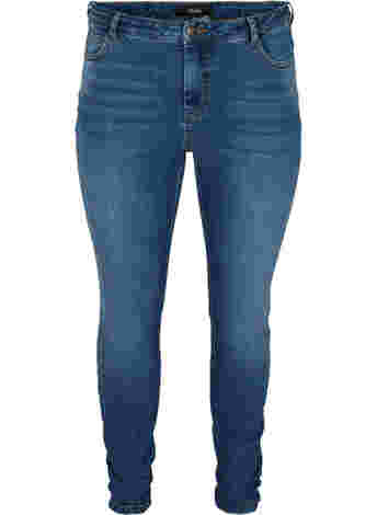 High-waisted Amy jeans with push-up effect