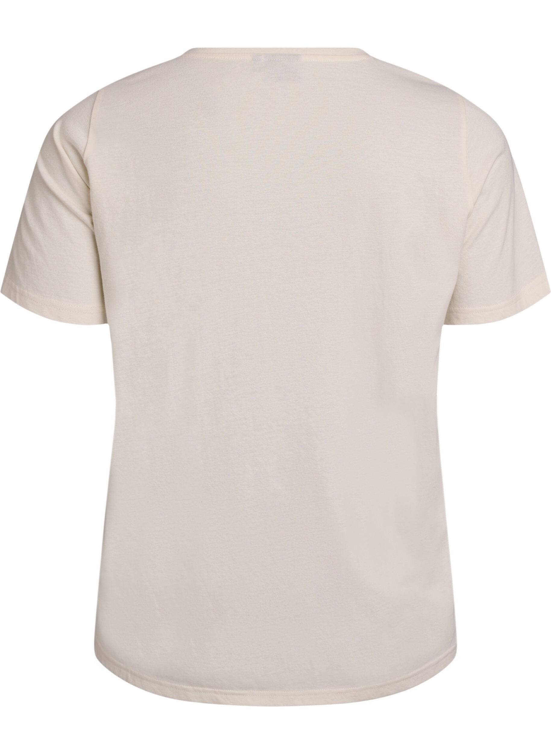 ZizzifashionT-shirt with motif, White, Packshot image number 1