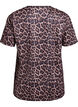 FLASH - Leopard print T-shirt, Brown, Packshot image number 1