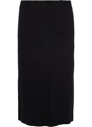 Long skirt, Black, Packshot image number 1
