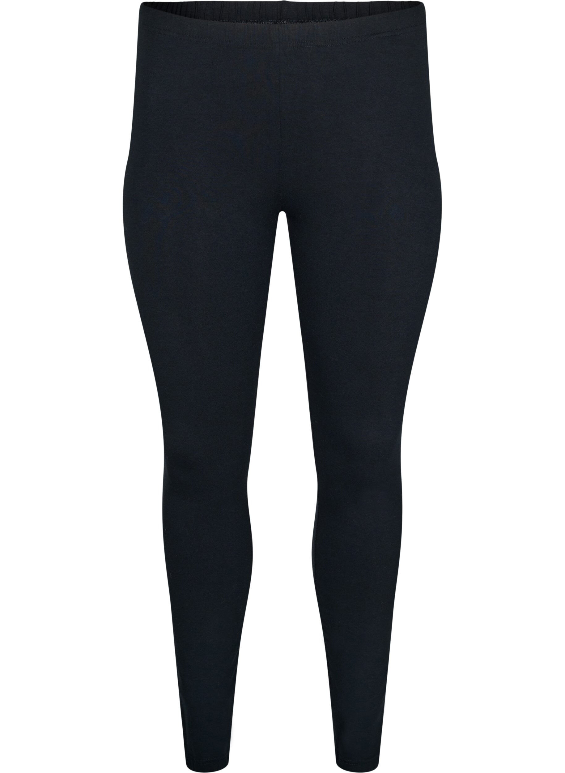 Basic leggings with extra length