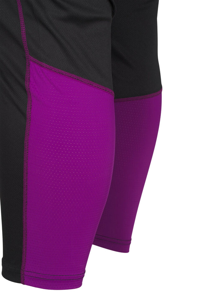 Base layer bottoms with contrast details, Black w. Charisma, Packshot image number 3