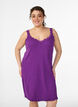 Nightgown with lace hem, Purple, Model image number 0