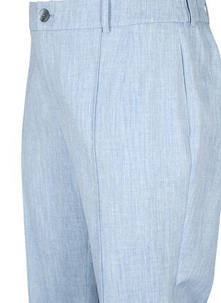 Melange trousers with elastic and button closure, Infinity , Packshot image number 2