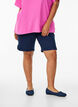 Chino shorts with pockets, Blue, Model image number 3