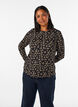 Long-sleeved blouse, Black, Model image number 0
