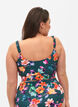 Printed bikini top with adjustable straps, Meave Print, Model image number 1