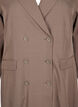 Double-breasted blazer dress, Walnut, Packshot image number 2