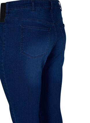 Super slim Amy jeans with elasticated waist, Dark blue, Packshot image number 3