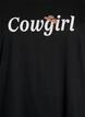 T-shirt with motif, Black, Packshot image number 2