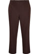 Trousers with pockets and straight legs, Brown, Packshot image number 0