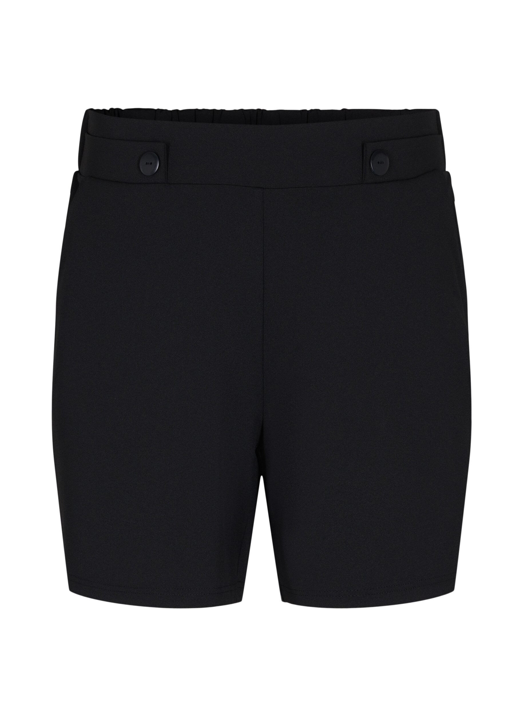 ZizzifashionShorts with pockets and loose fit, Black, Packshot image number 0