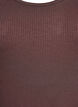 Sleeveless ribbed dress in viscose, Brown, Packshot image number 2