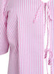 FLASH - Striped blouse with bows, Pink, Packshot image number 2