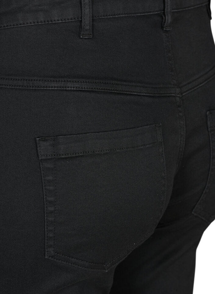 Slim fit Emily shorts with regular waist, Black, Packshot image number 2