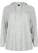 Loose hoodie with stripes, DGM Stripe, Packshot image number 0