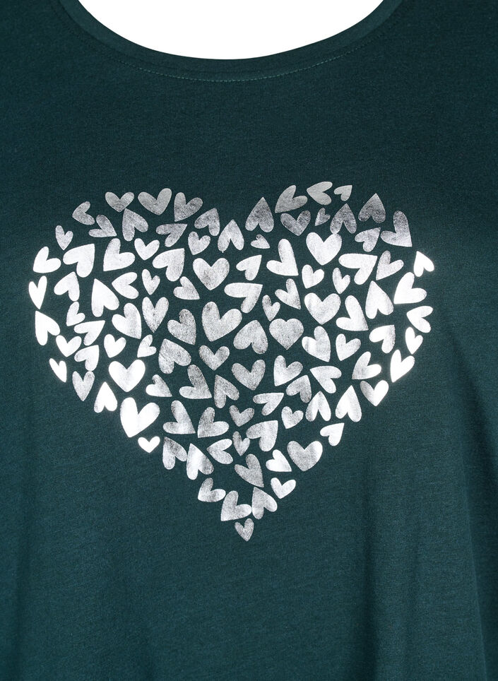 FLASH - T-shirt with motif, Green, Packshot image number 2