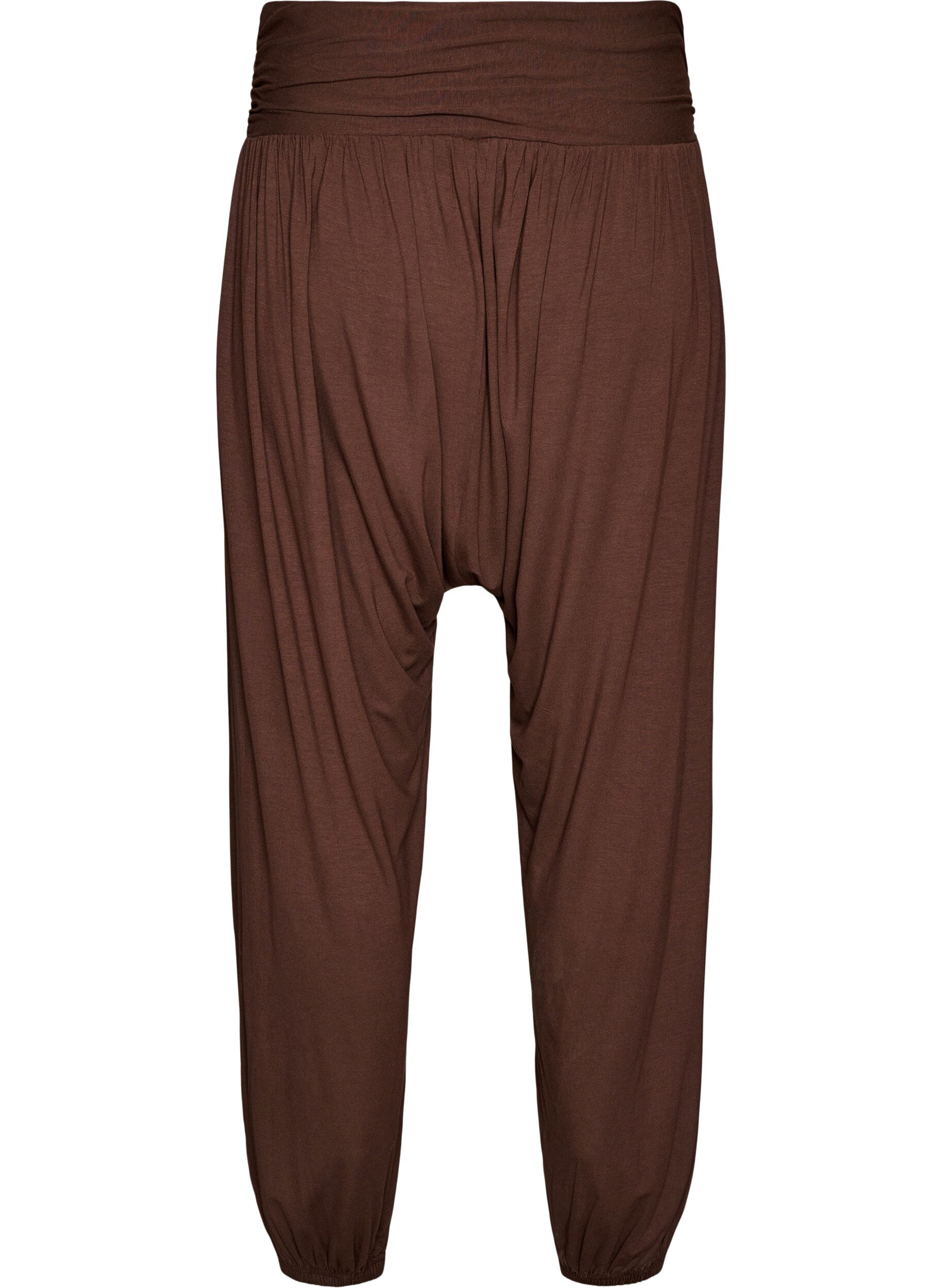 ZizzifashionLoose-fitting harem trousers, Brown, Packshot image number 1
