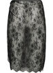 Lace wrap skirt with tie-fastening, Black, Packshot image number 1