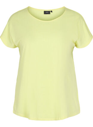 Cotton mix t-shirt, Pale Banana, Packshot image number 0