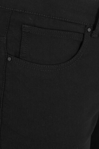 Slim fit trousers with pockets, Black, Packshot image number 2