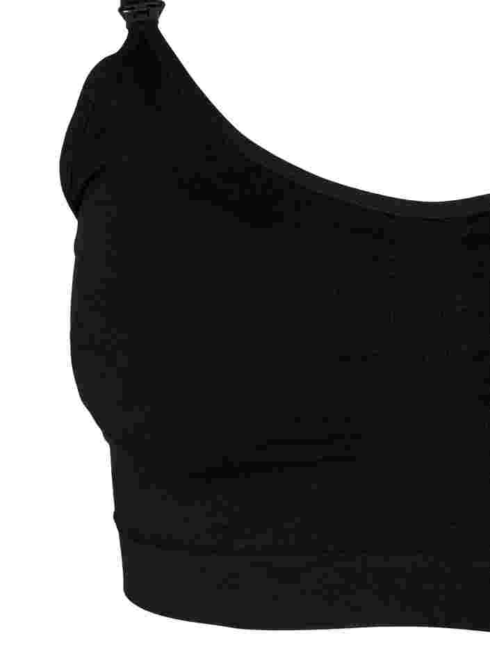 Nursing bra, Black, Packshot image number 2