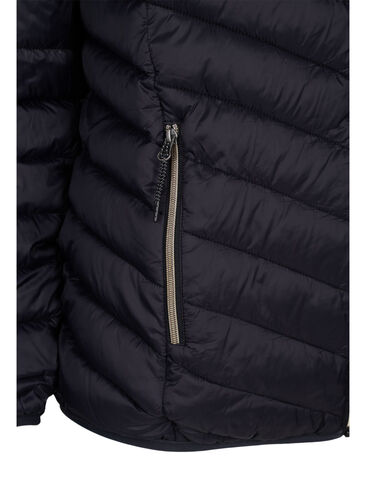 Lightweight jacket with hood, Black, Packshot image number 3
