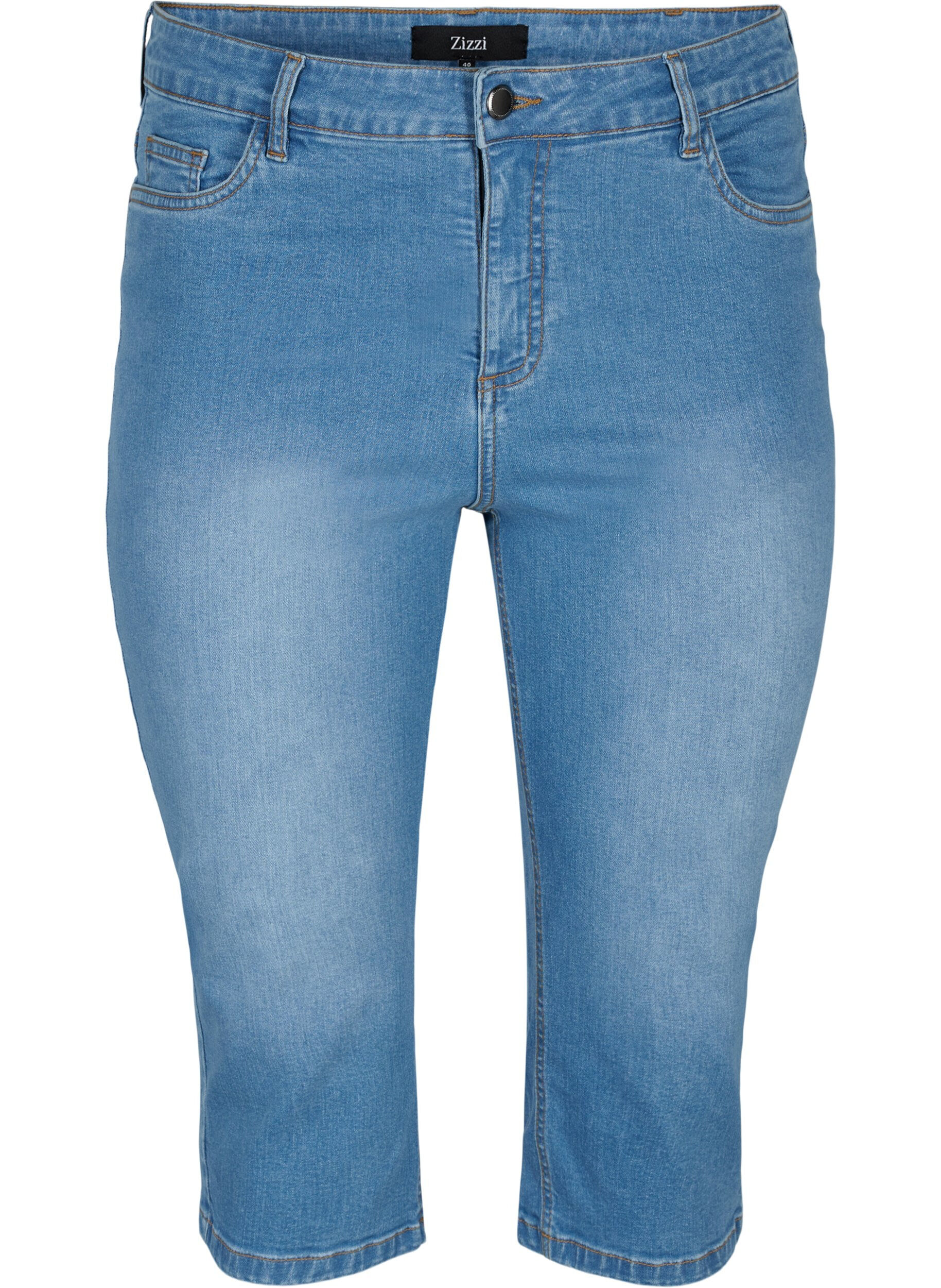 Women's Plus size 3/4 jeans - Zizzifashion