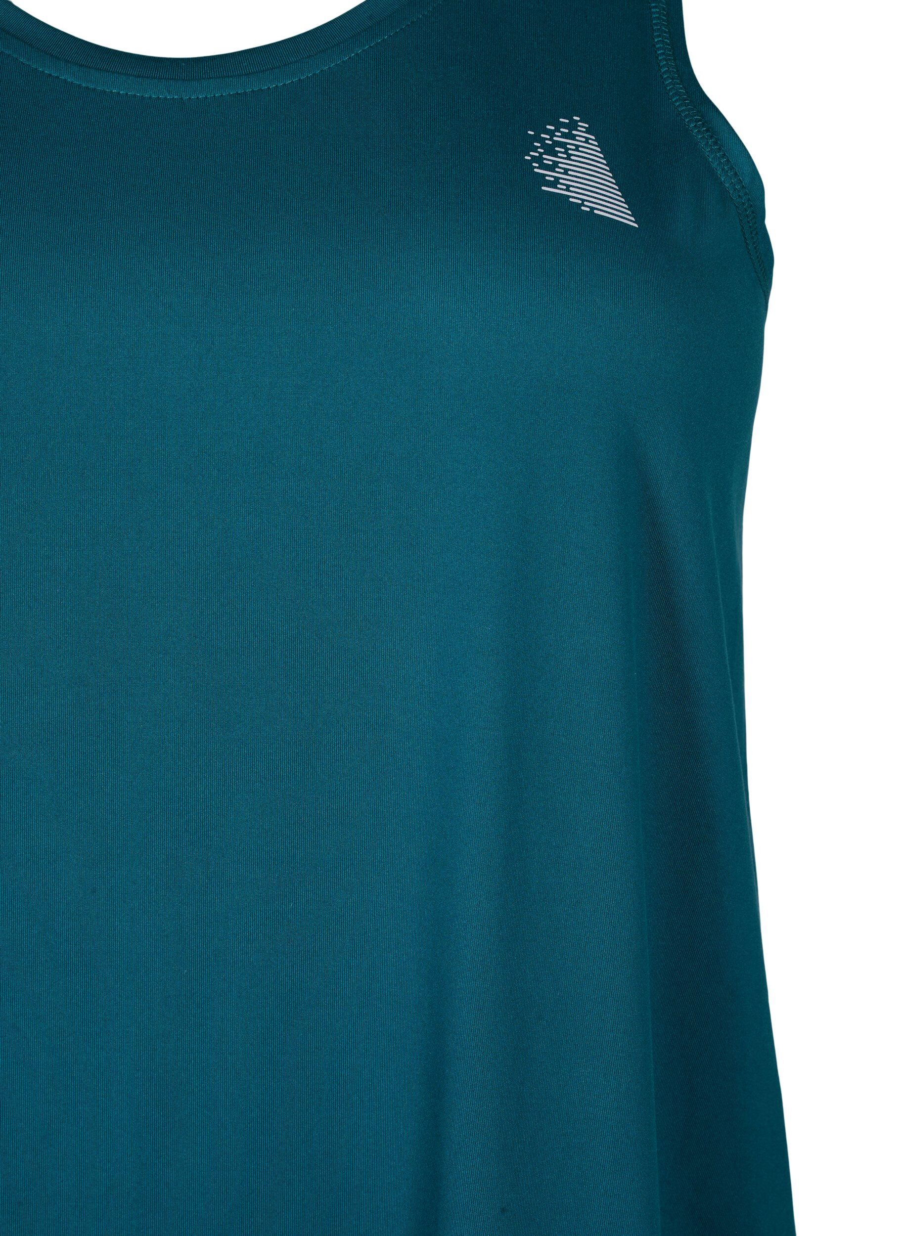 Zizzifashion Training top with a round neck, Deep Teal, Packshot image number 2