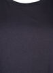 Short-sleeved cotton blend t-shirt, Dark Grey, Packshot image number 2