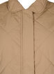 Quilted jacket with collar and pockets, Brown, Packshot image number 2