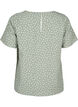 FLASH - Short sleeve blouse with print, Iceberg Green Dot, Packshot image number 1