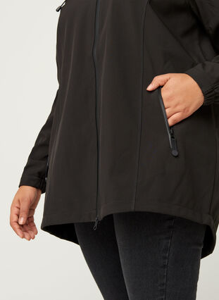 Softshell jacket, Black, Model image number 3