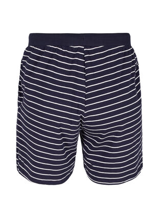Cotton shorts with pockets, Blue Stripe, Packshot image number 1