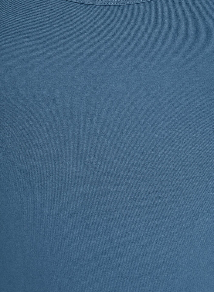 Cotton basic top, Grey, Packshot image number 2