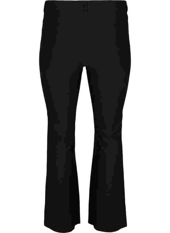 Bootcut trousers, Black, Packshot image number 1