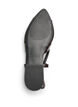Slingback with bow detail and patent look, Brown, Packshot image number 4