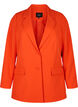 Classic blazer with button fastening, Orange.com, Packshot image number 0