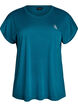 Solid-coloured training T-shirt, Green, Packshot image number 0