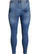 Cropped Amy jeans with zipper detail, Blue, Packshot image number 1