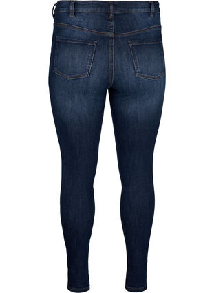 Super slim jeans with high waist, Dark Blue, Packshot image number 1