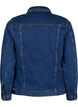 Short cotton denim jacket, Blue denim, Packshot image number 1