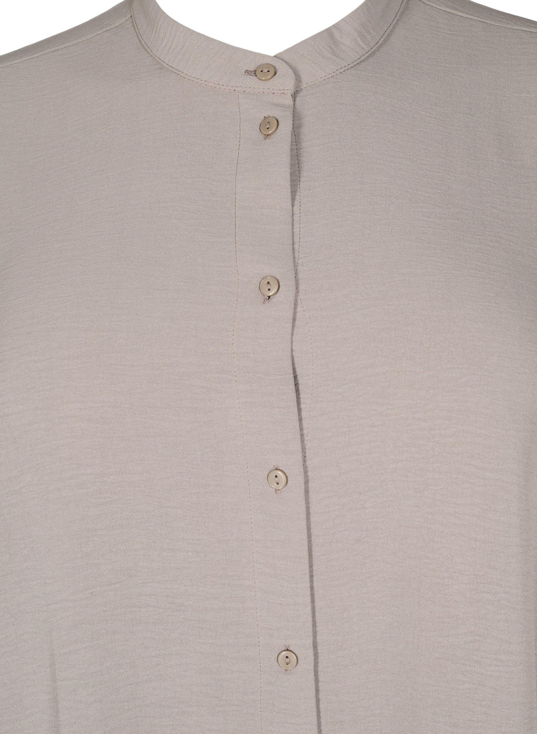 ZizzifashionTunic with 3/4 sleeves, Beige, Packshot image number 2