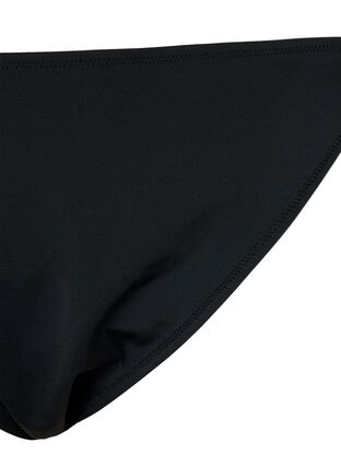 Bikini bottoms with tie strings, Black, Packshot image number 2