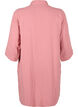 Long shirt in cotton muslin, Old Rose, Packshot image number 1